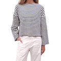 APIECE APART STRIPED LONG-SLEEVE TOP - SIZE M