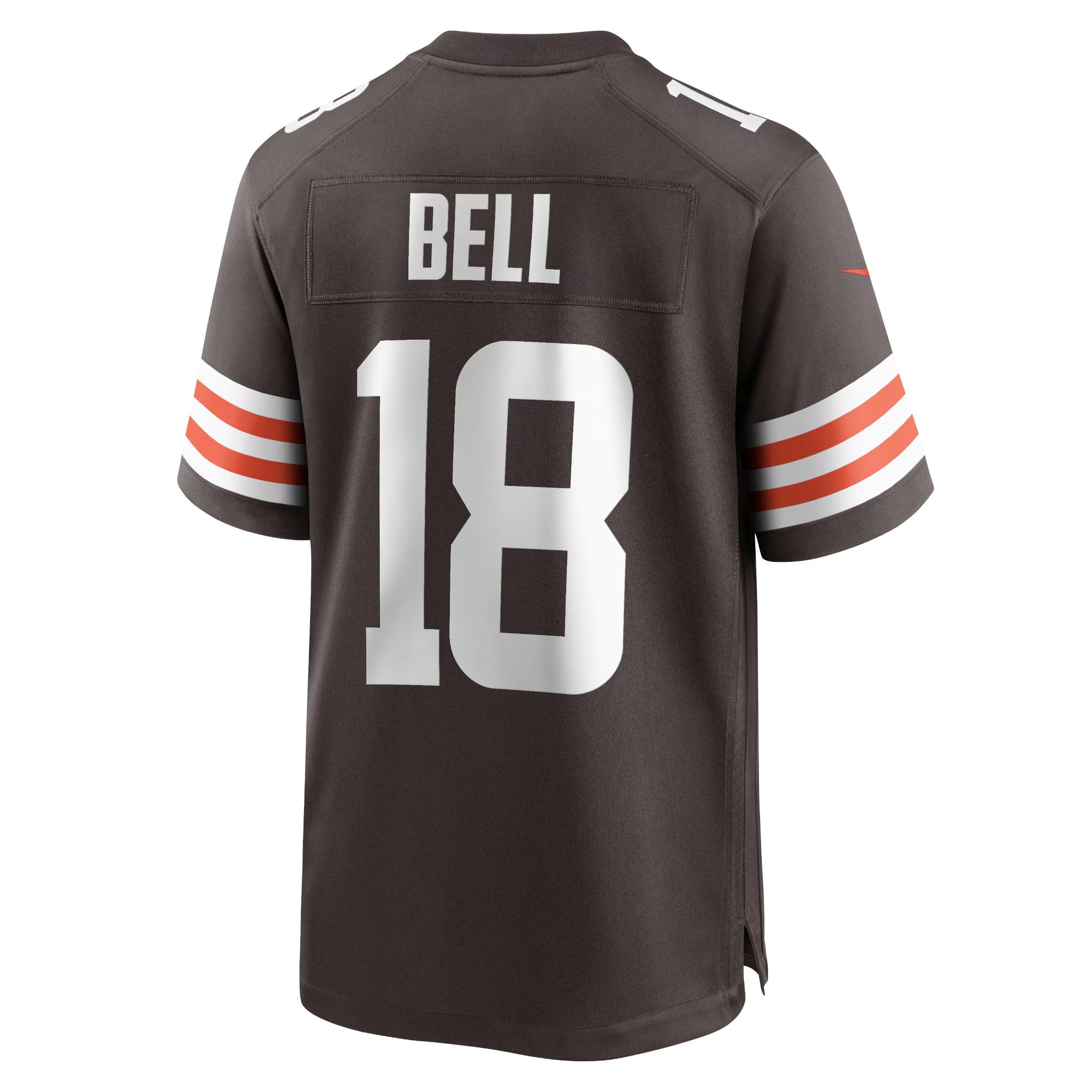 Cleveland Browns David Bell Brown Game Jersey