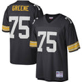 Pittsburgh Steelers Joe Greene Mitchell & Ness Black Legacy Replica Jersey