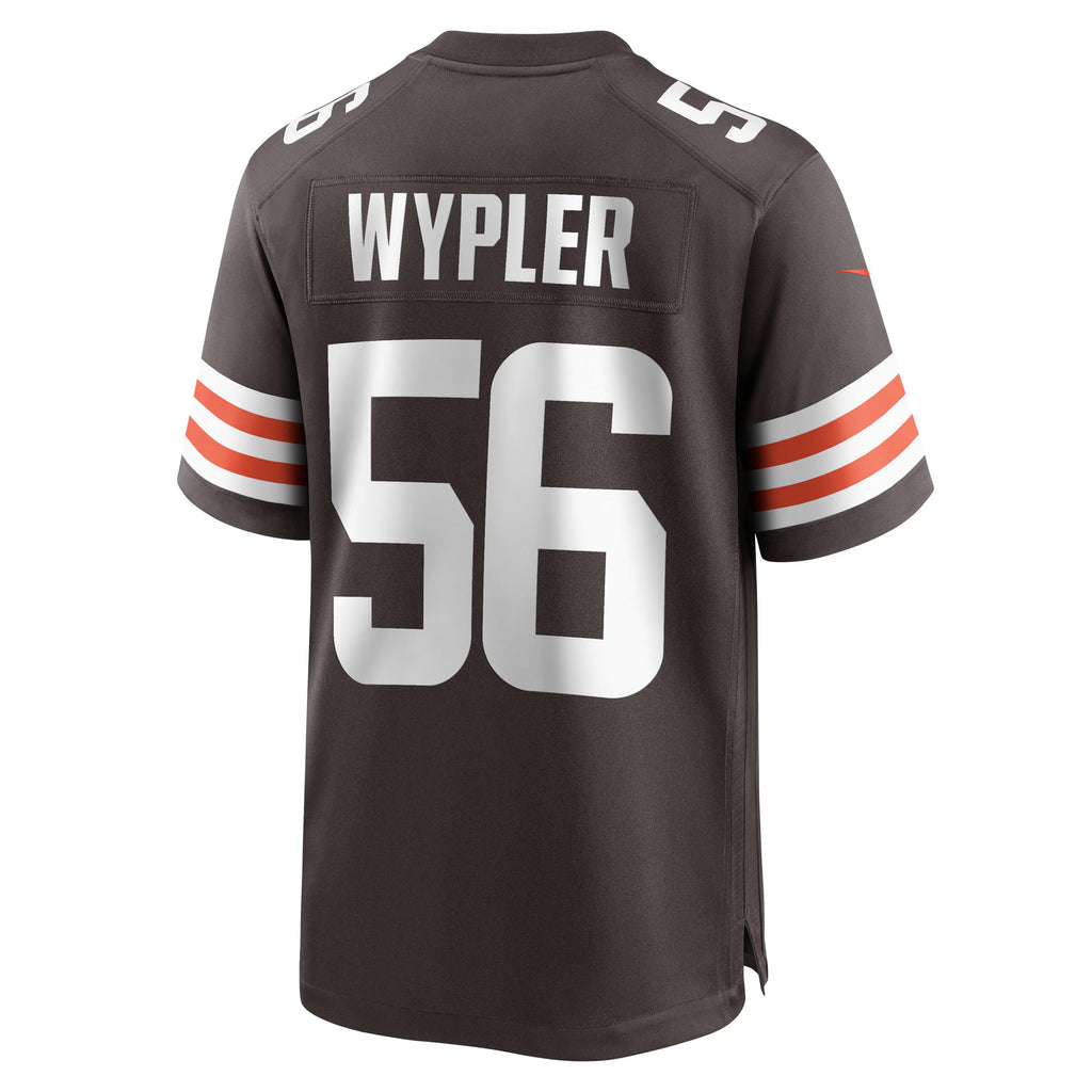 Cleveland Browns Luke Wypler Brown Team Game Jersey