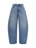 Alexander Wang Women Crystal Balloon Jeans