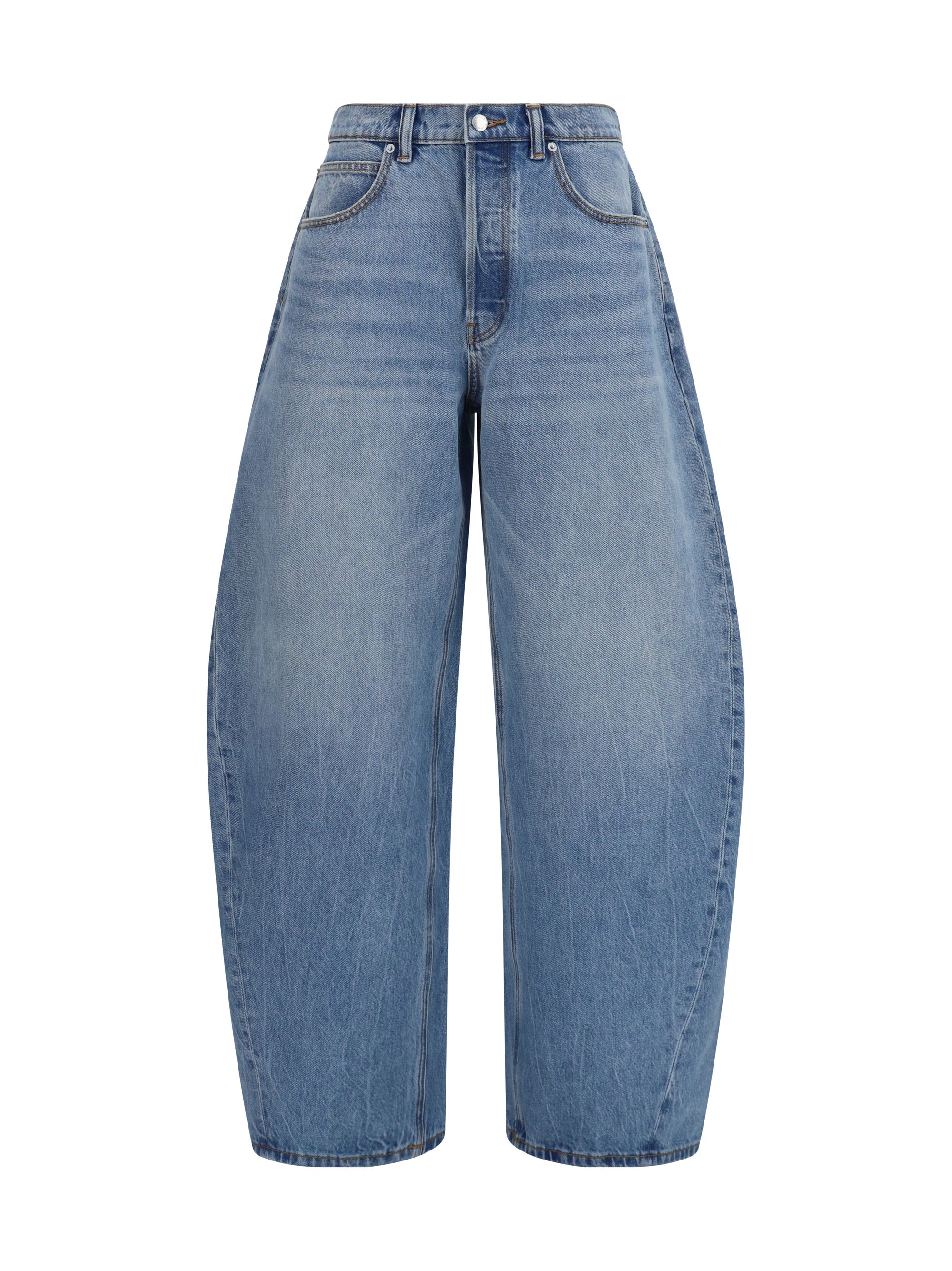 Alexander Wang Women Crystal Balloon Jeans