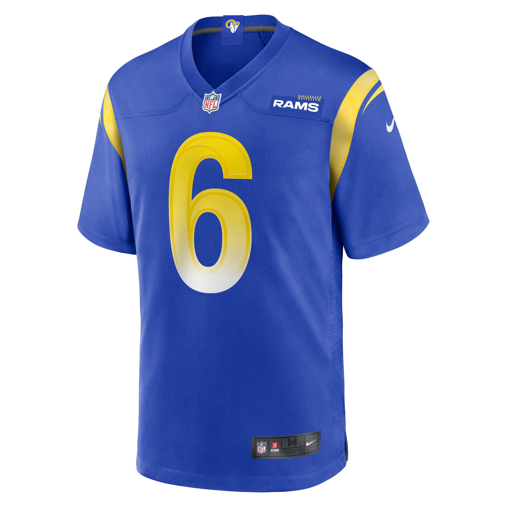 Los Angeles Rams Tre'Vius Hodges-Tomlinson Royal Team Game Jersey