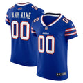 Buffalo Bills Royal Vapor Elite Custom Jersey