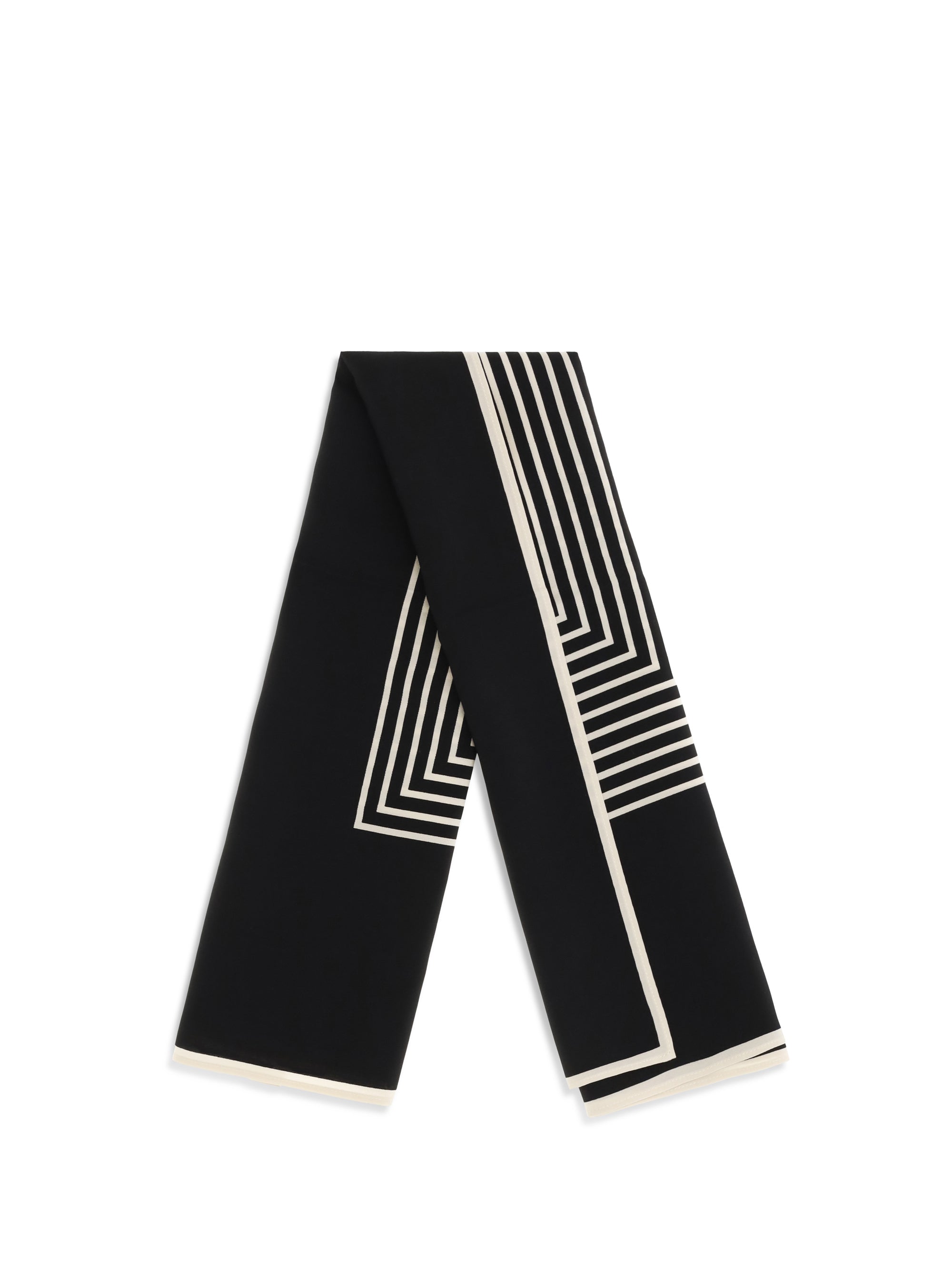 Toteme Women Monogram Silk Scarf