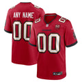 Tampa Bay Buccaneers Red 50th Season Custom Game Jersey