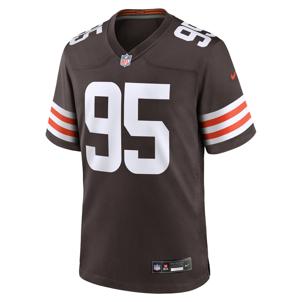 Cleveland Browns Myles Garrett Brown Team Game Jersey