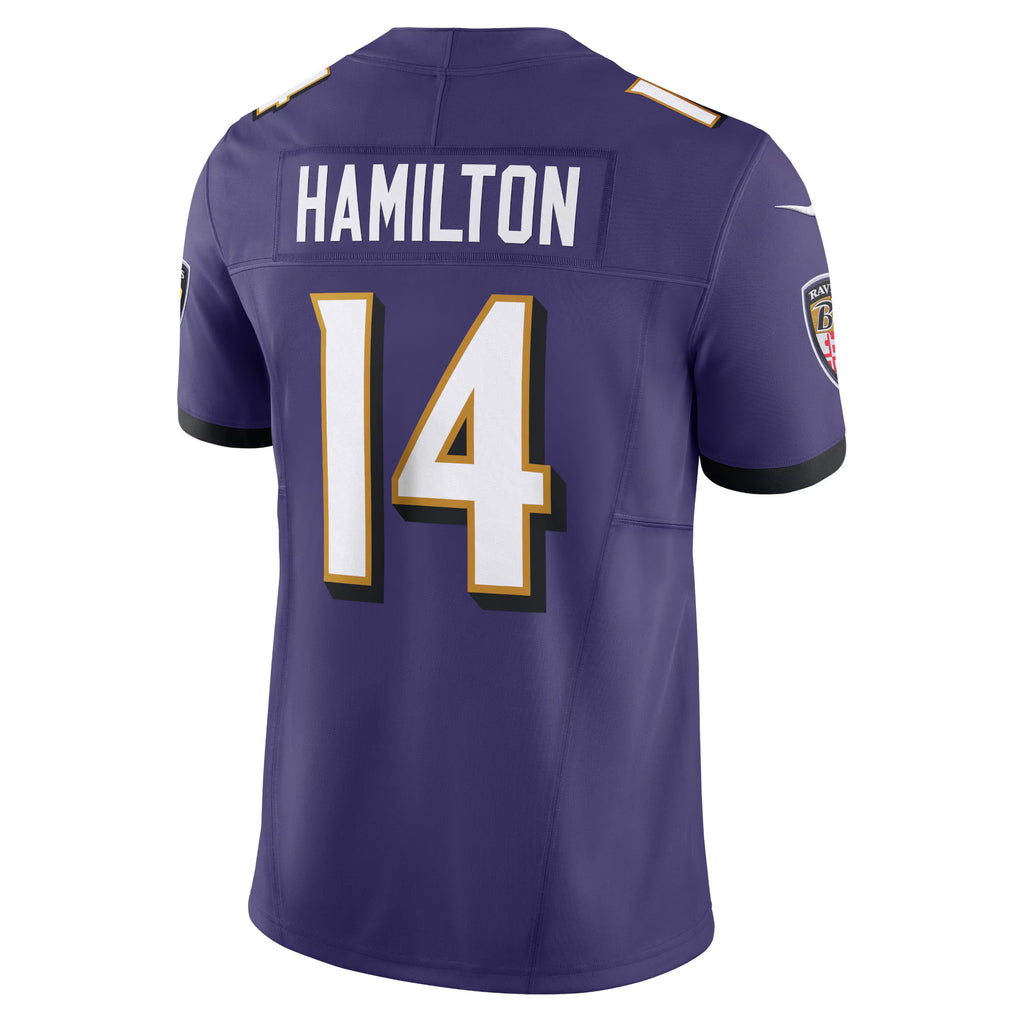 Baltimore Ravens Kyle Hamilton Purple Vapor F.U.S.E. Limited Jersey
