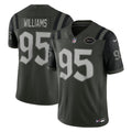 New York Jets Quinnen Williams Gotham Green 2025 Rivalries Collection Limited Jersey