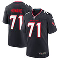 Houston Texans Tytus Howard Navy Team Game Jersey