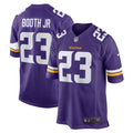 Minnesota Vikings Andrew Booth Jr. Purple Player Game Jersey