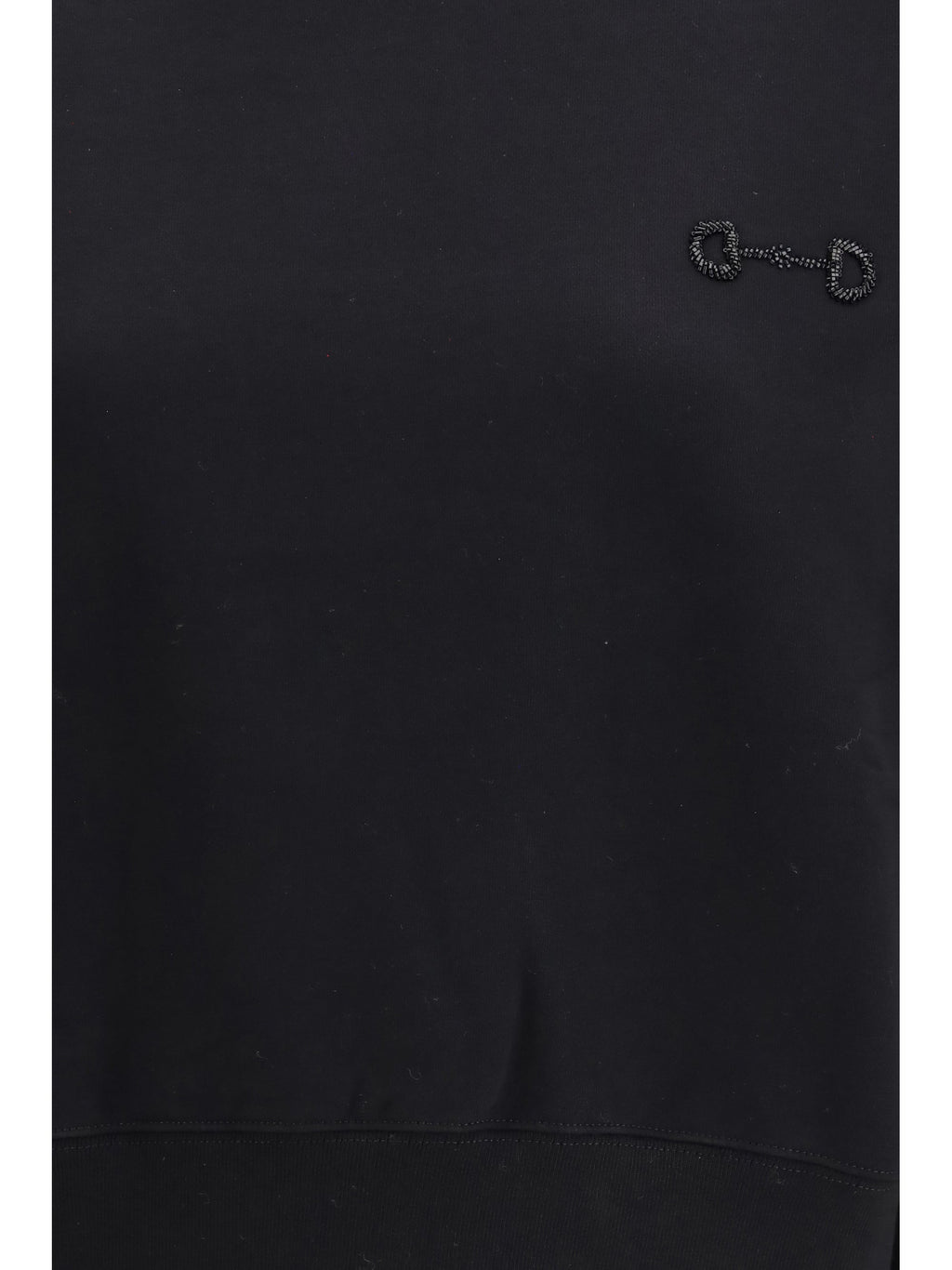 Gucci Women Brushed Cotton Jersey Sweatshirt