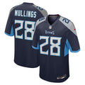 Tennessee Titans Kalel Mullings Navy Team Game Jersey