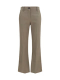 Brunello Cucinelli Women Slim Flared Pants