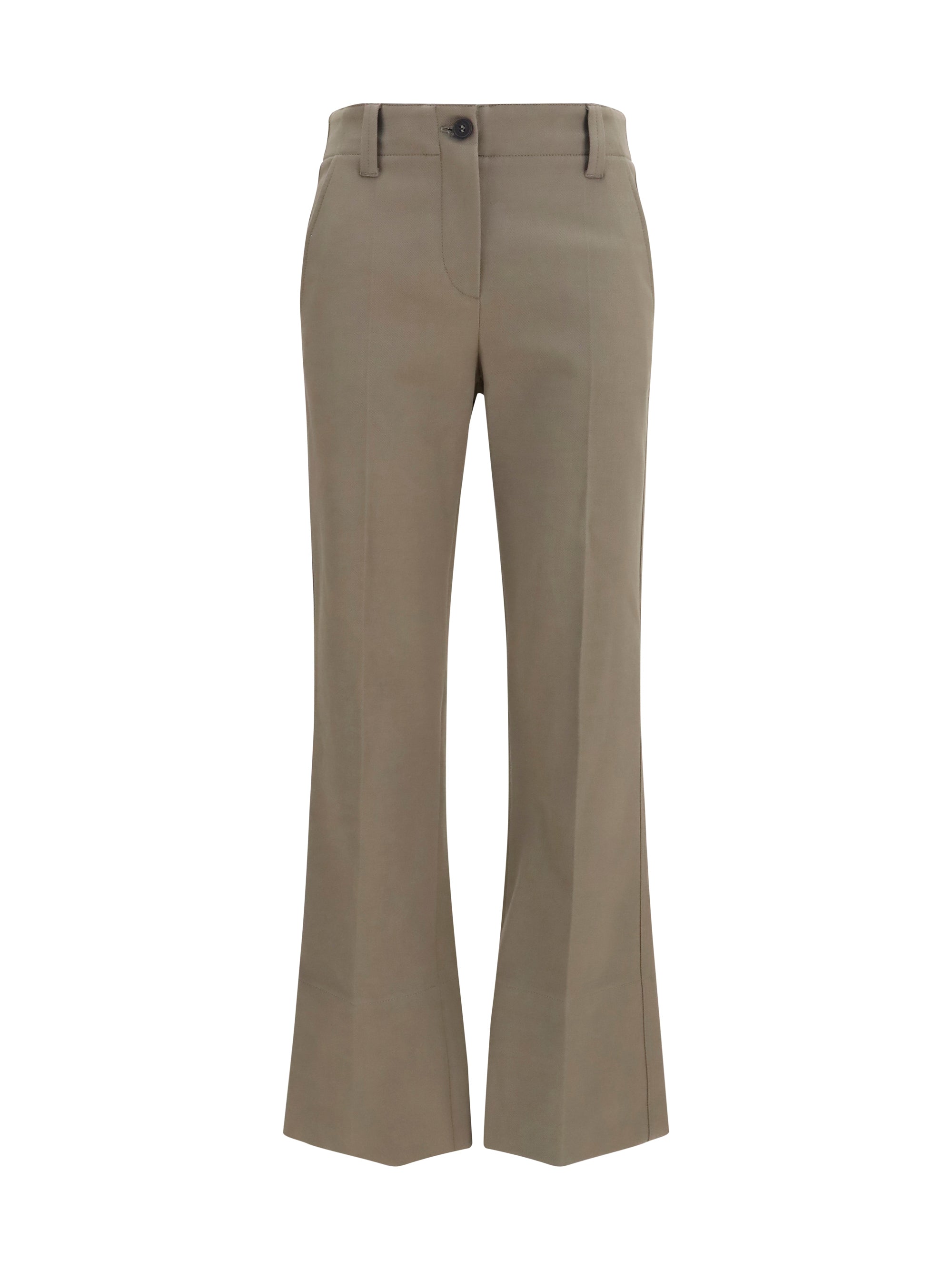 Brunello Cucinelli Women Slim Flared Pants
