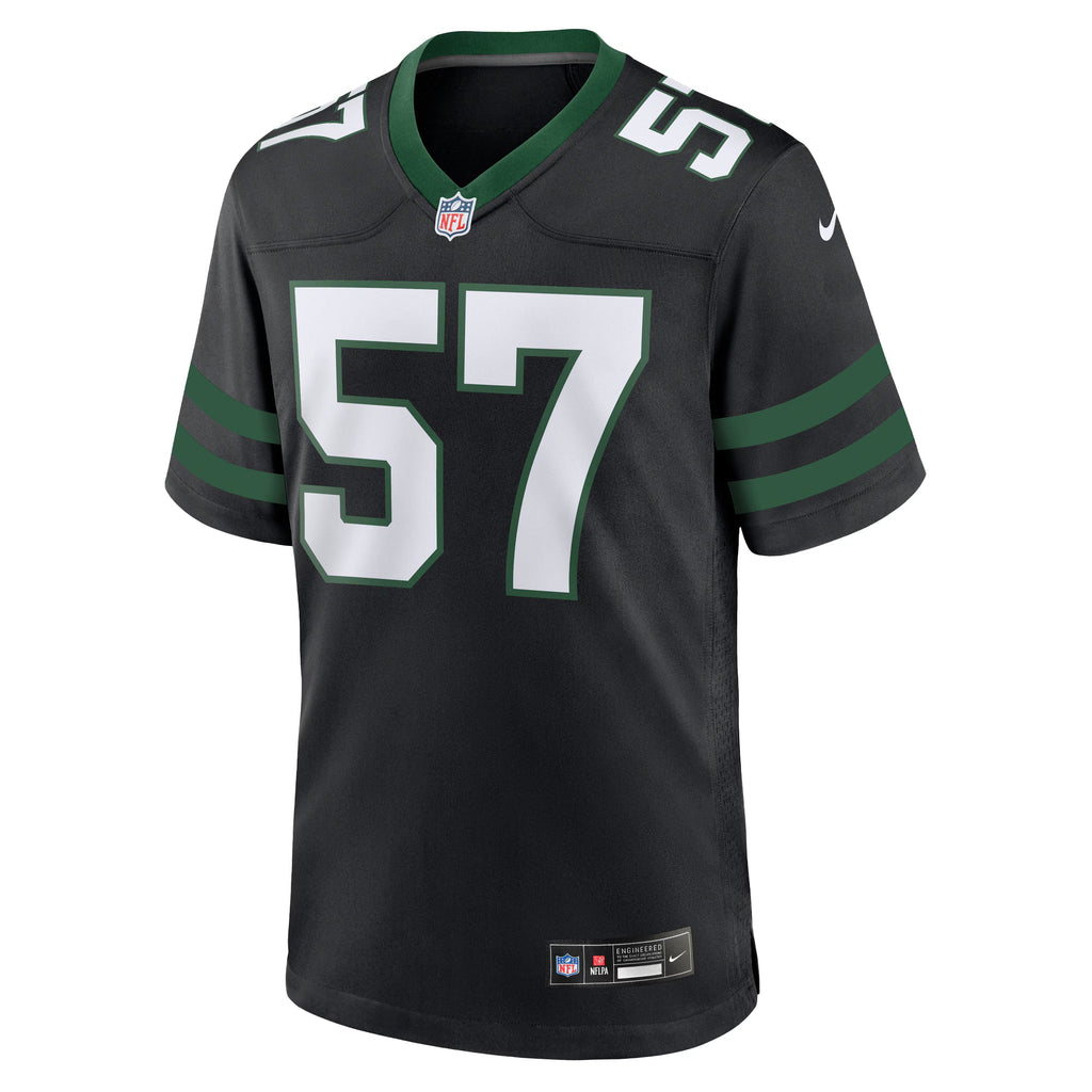 New York Jets C.J. Mosley Legacy Black Alternate Game Jersey