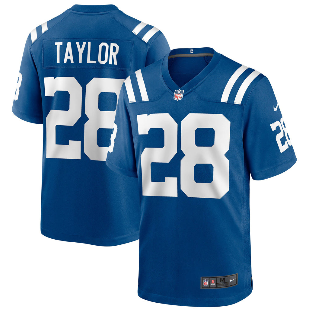 Indianapolis Colts Jonathan Taylor Royal Player Game Jersey