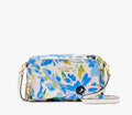 NWT Kate Spade Staci Floral Dual Zip Around Mini Crossbody/Clutch