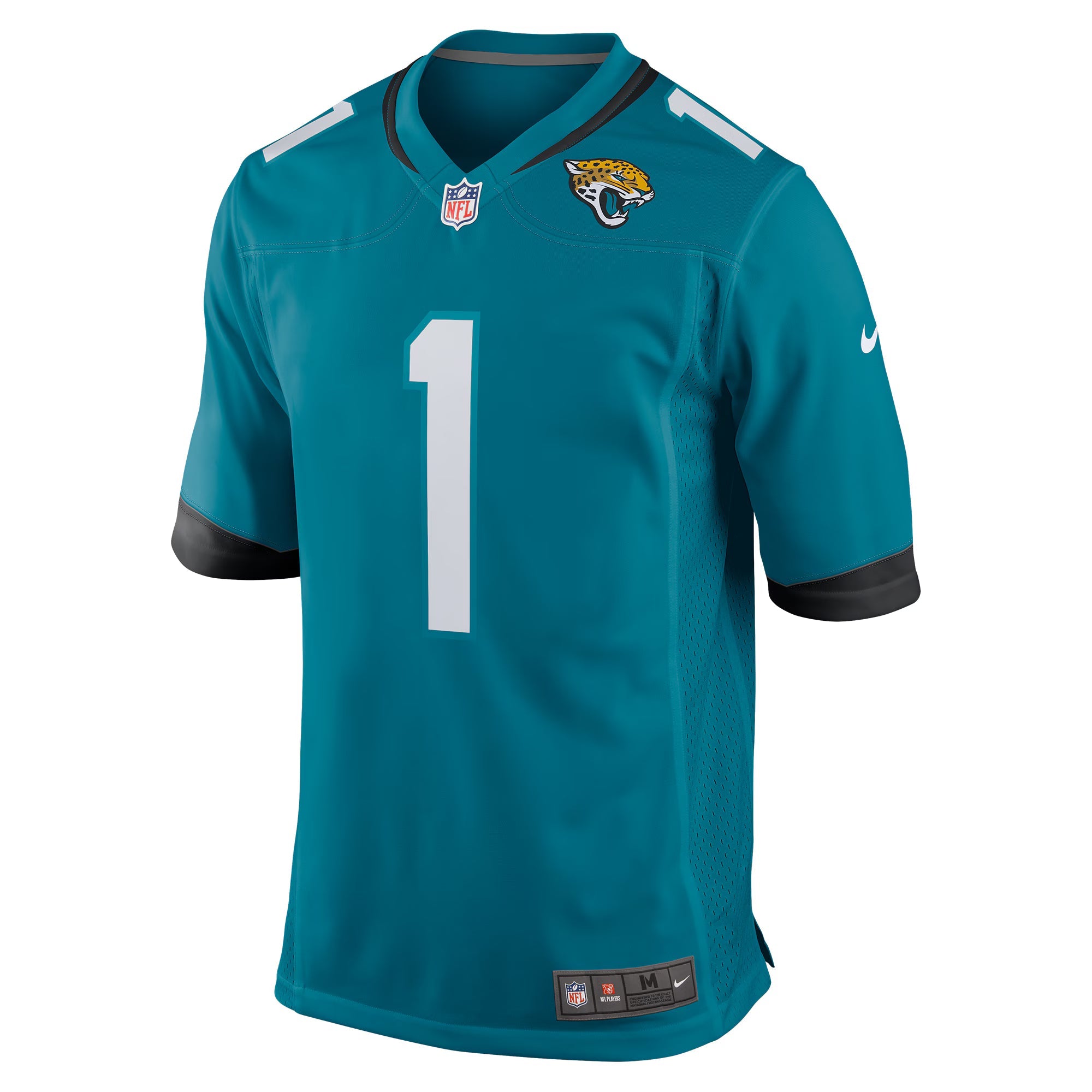 Jacksonville Jaguars Travis Etienne Teal Game Jersey