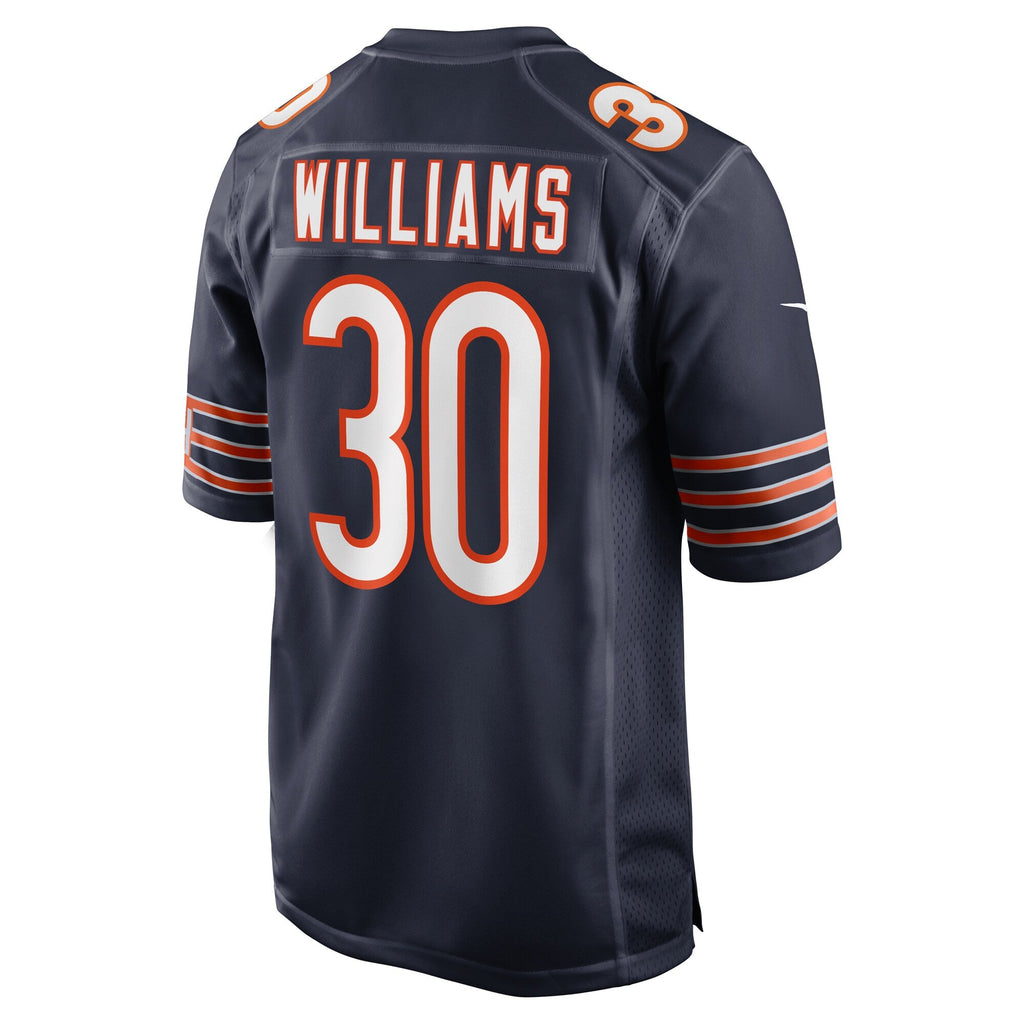 Chicago Bears Joejuan Williams Navy Game Jersey