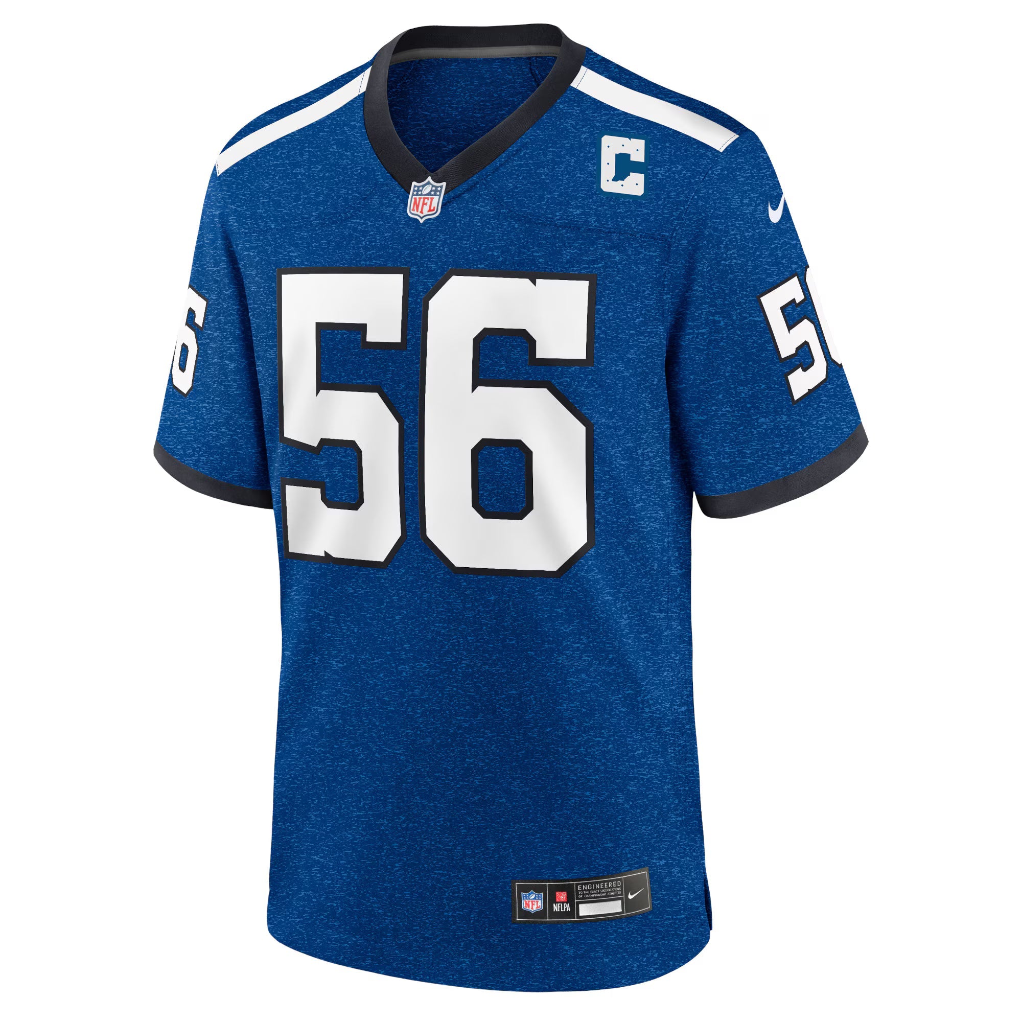 Indianapolis Colts Quenton Nelson Royal Indiana Nights Alternate Game Jersey