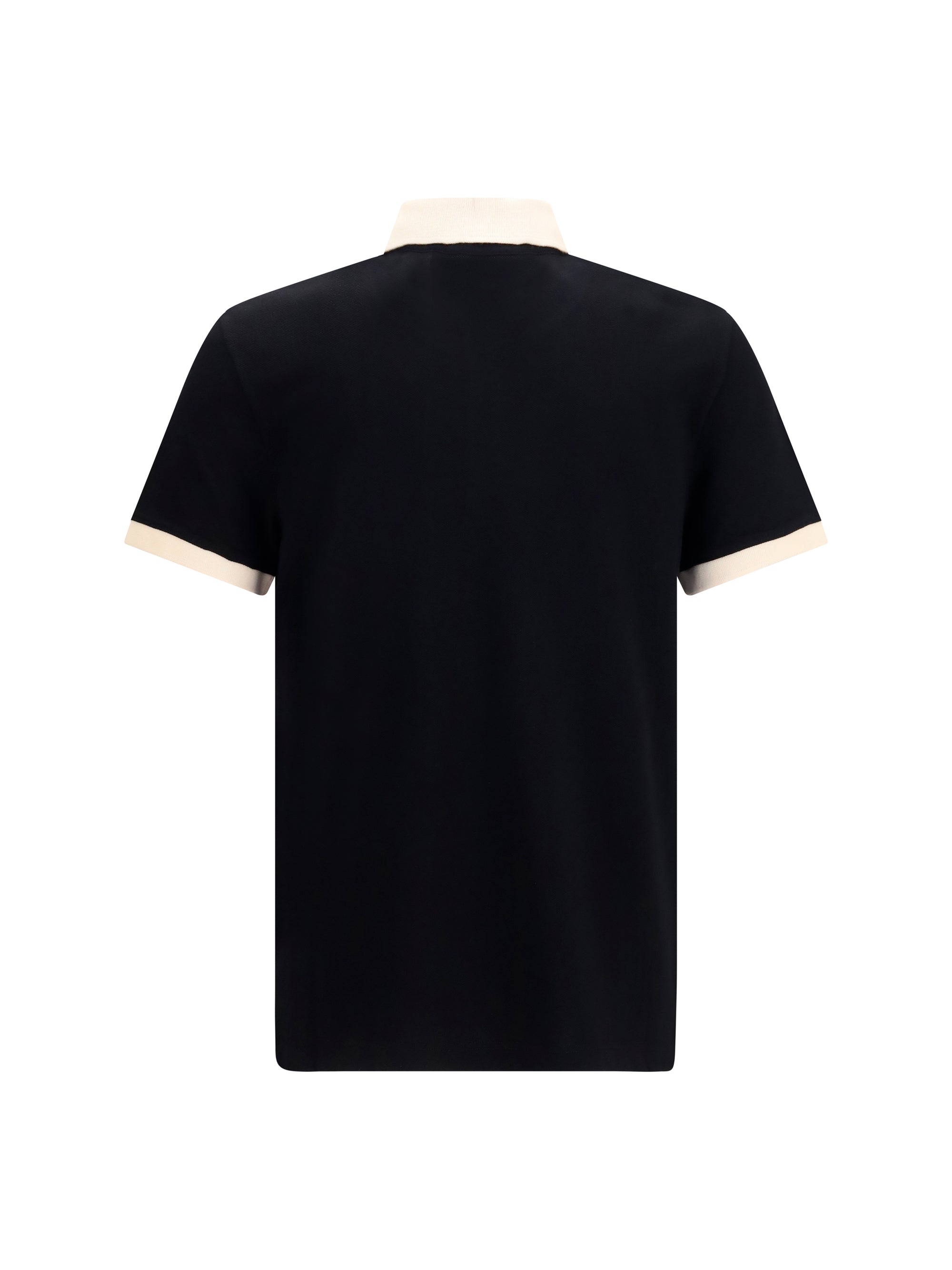 Valentino Men Polo With Contrast Trims