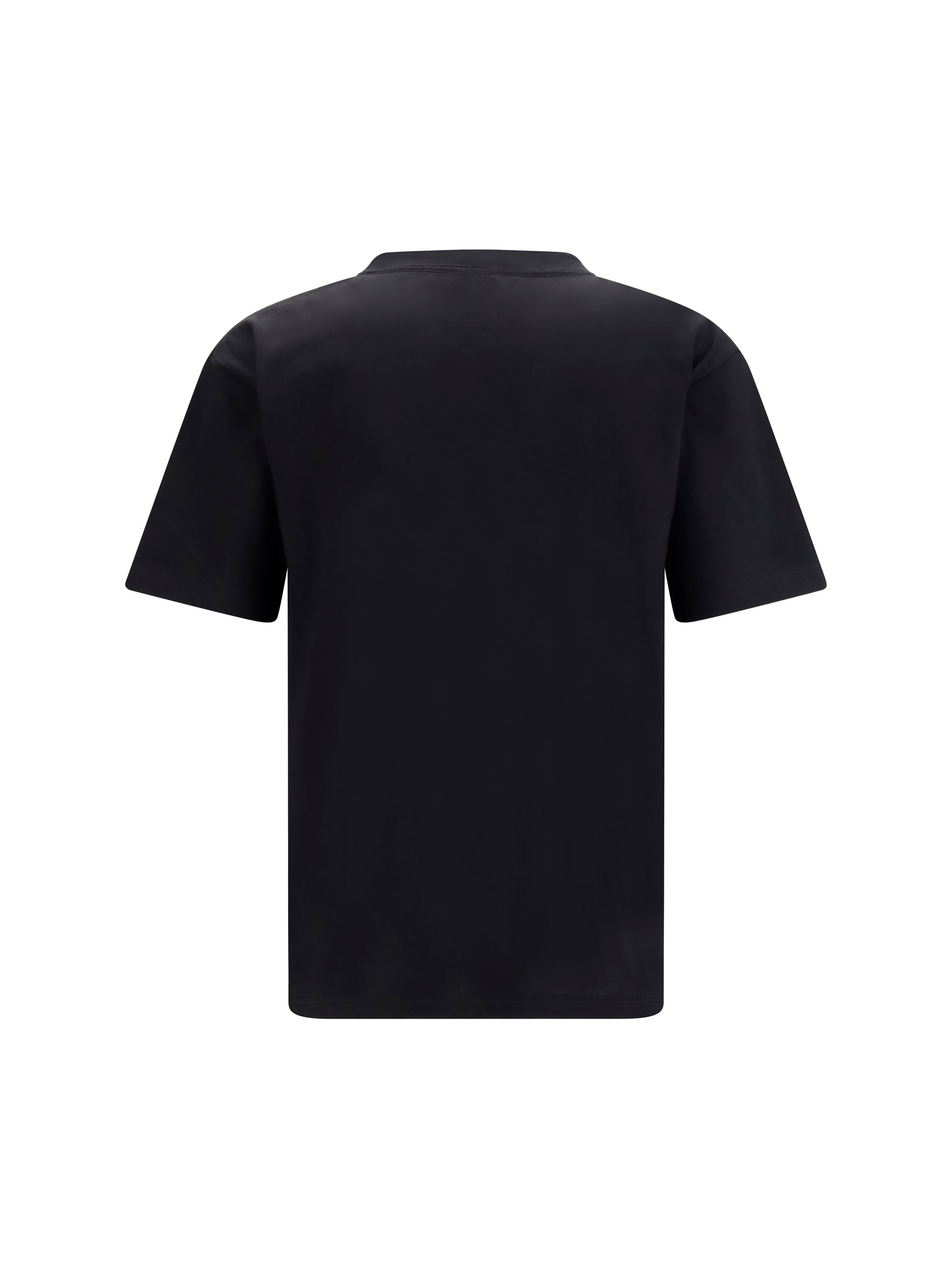 Valentino Men Panther Print Cotton T-Shirt