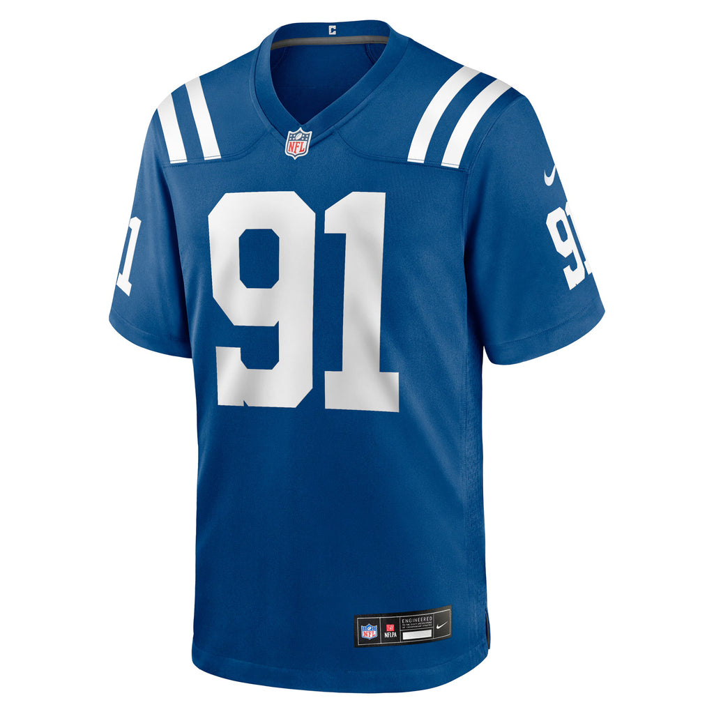 Indianapolis Colts JT Tuimoloau Royal Team Game Jersey