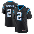 Carolina Panthers Mike Jackson Black Game Jersey