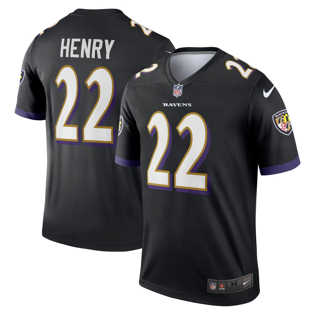Baltimore Ravens Derrick Henry Black Legend Player Performance Top