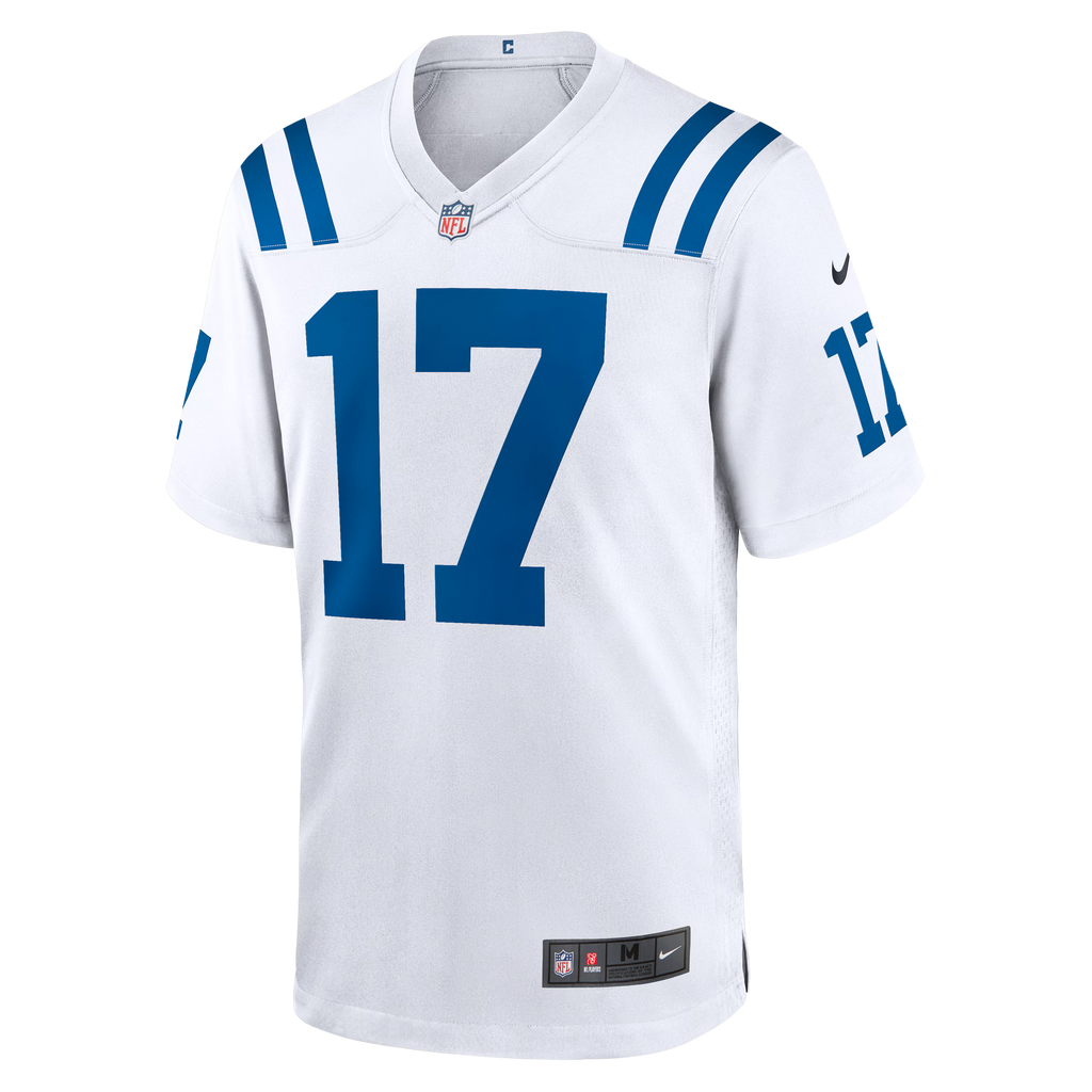 Indianapolis Colts Daniel Jones White Game Jersey