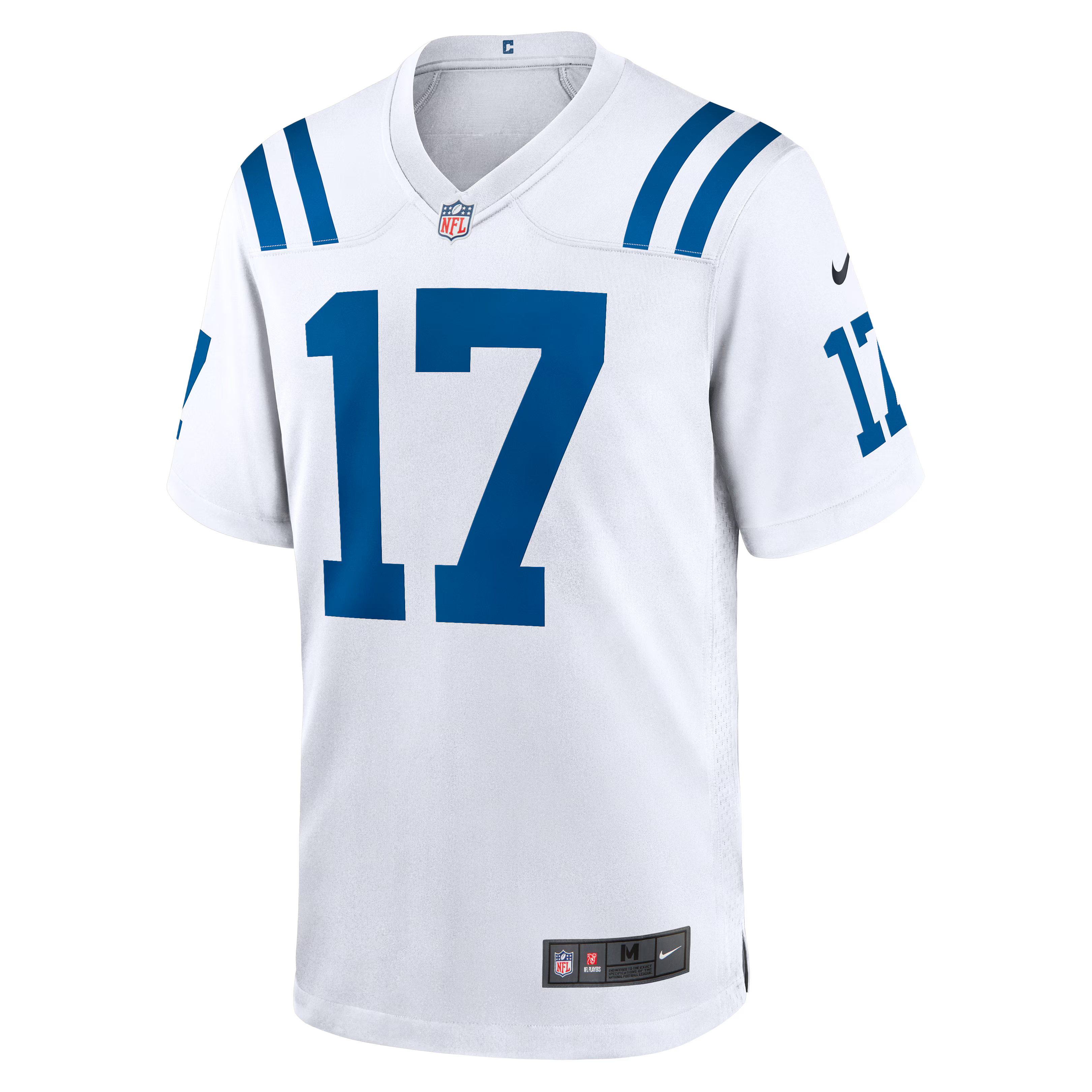 Indianapolis Colts Daniel Jones White Game Jersey