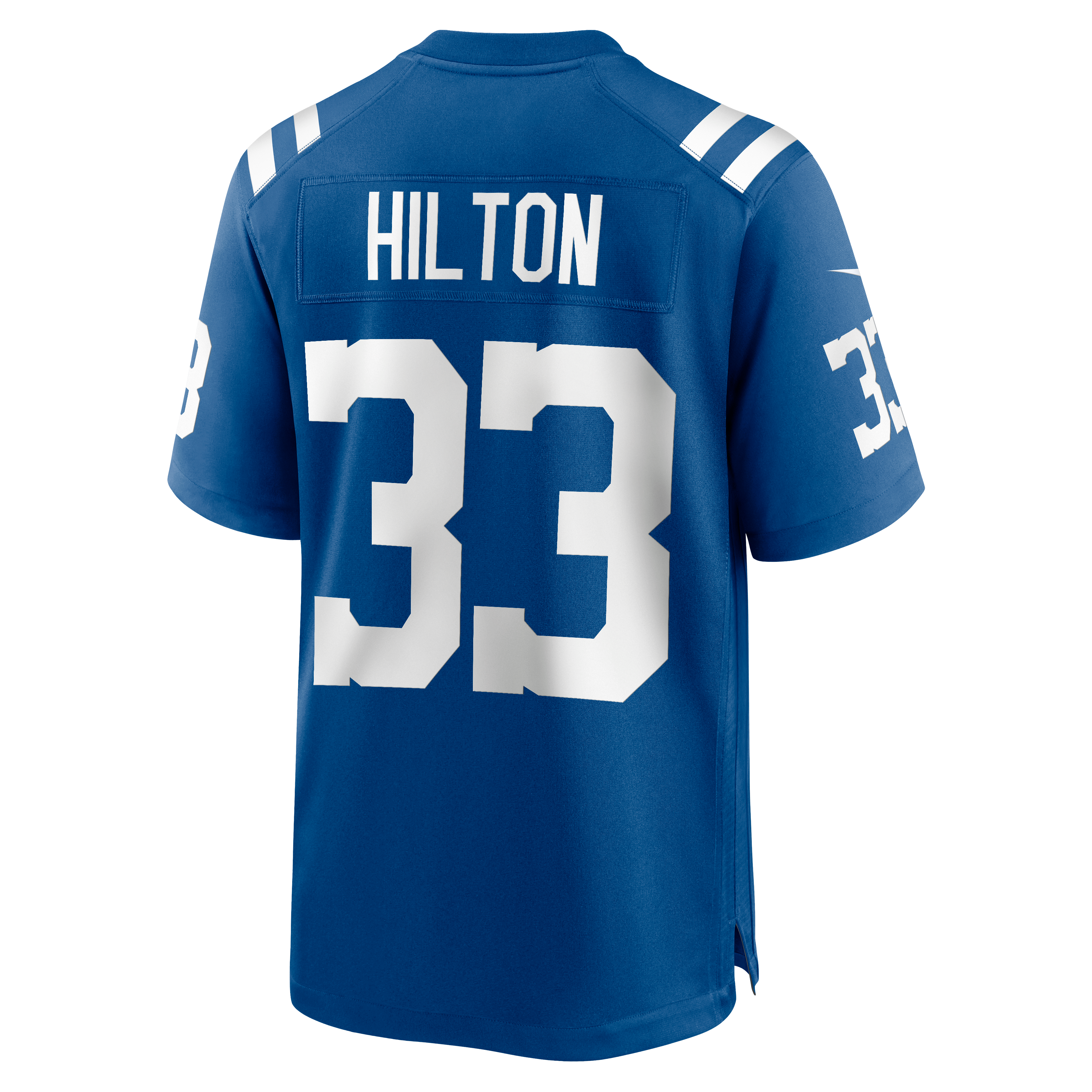 Indianapolis Colts Mike Hilton Royal Team Game Jersey