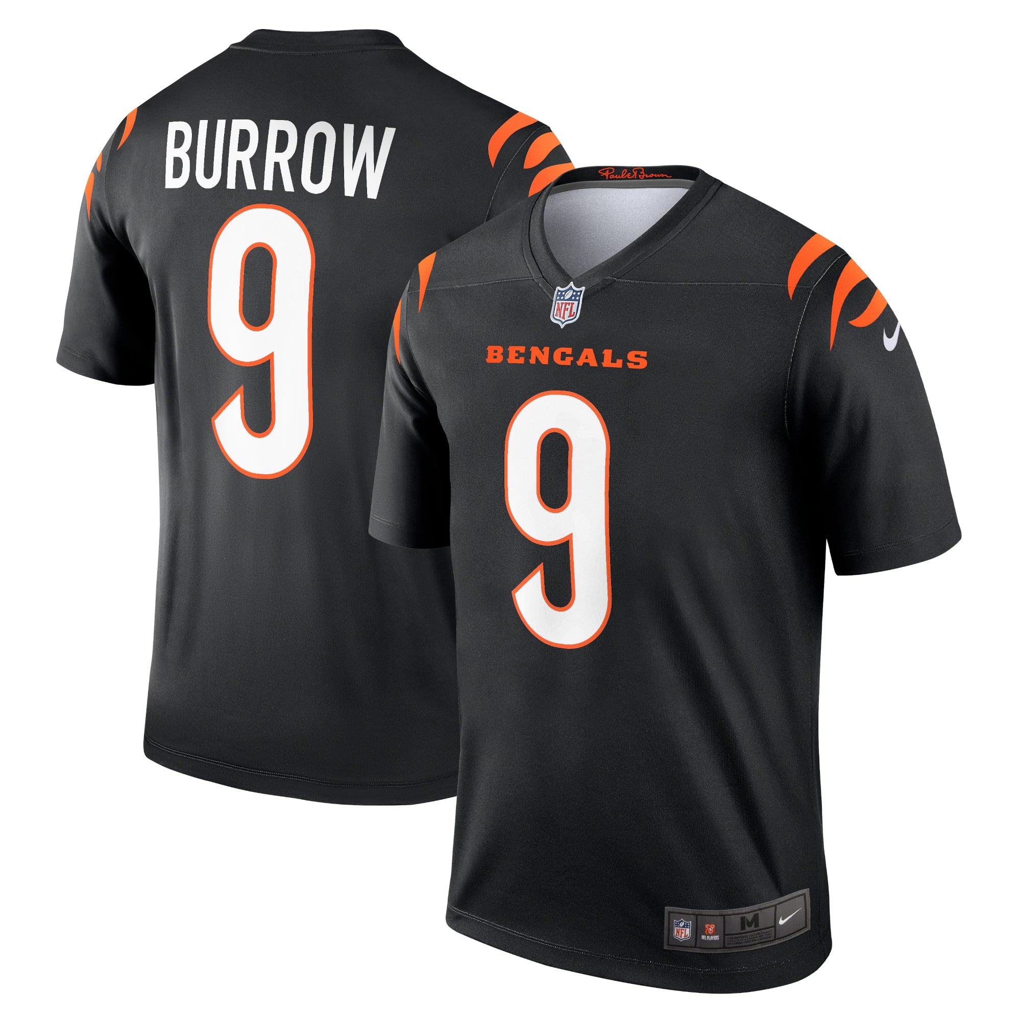 Cincinnati Bengals Joe Burrow Black Legend Player Performance Top