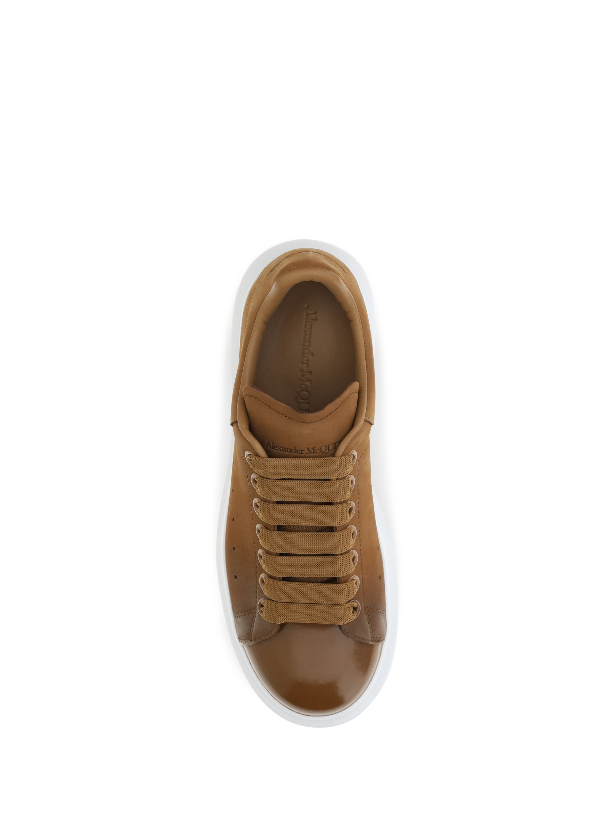 Alexander Mcqueen Men Oversized Sneakers In Lea