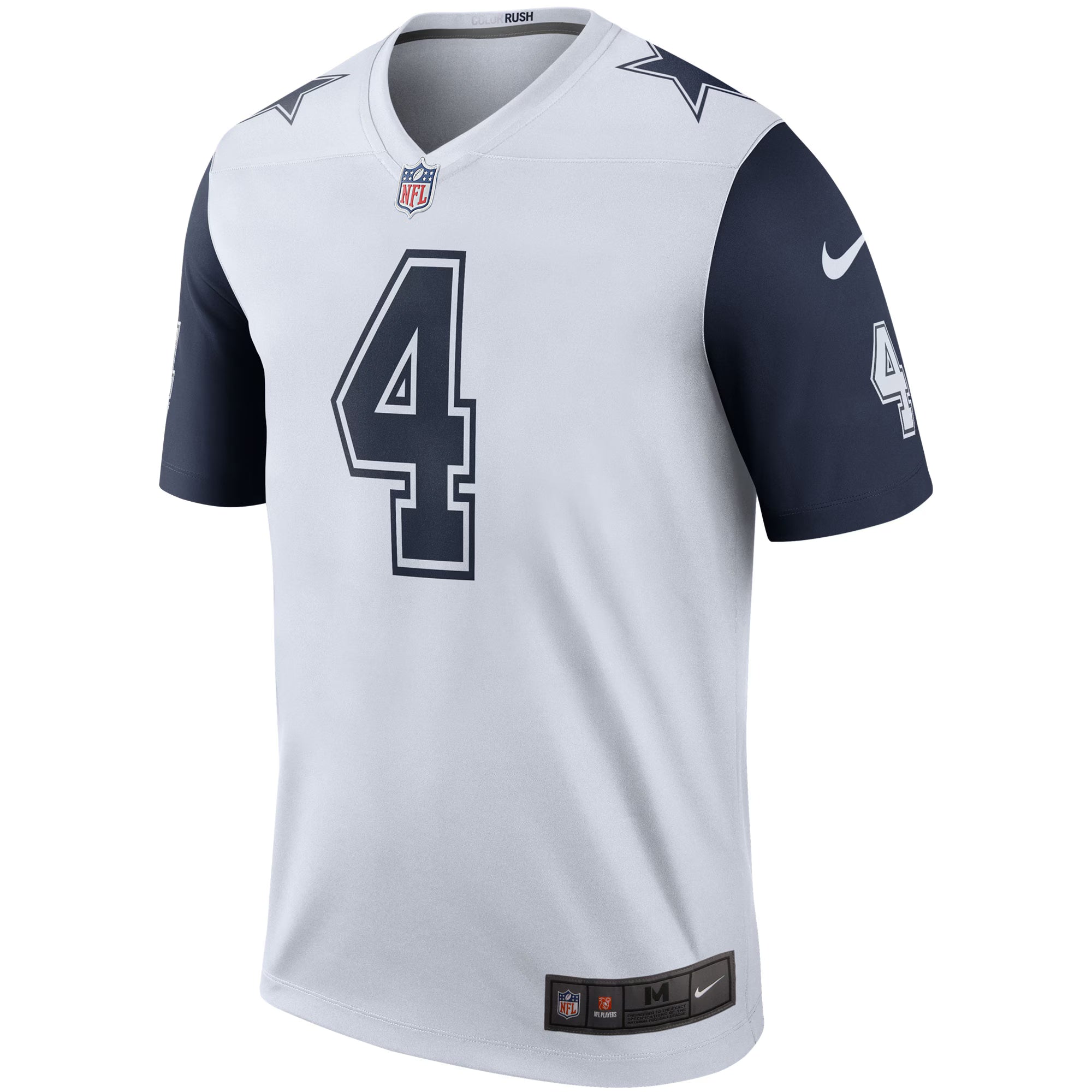 Dallas Cowboys Dak Prescott White Legend Player Performance Top