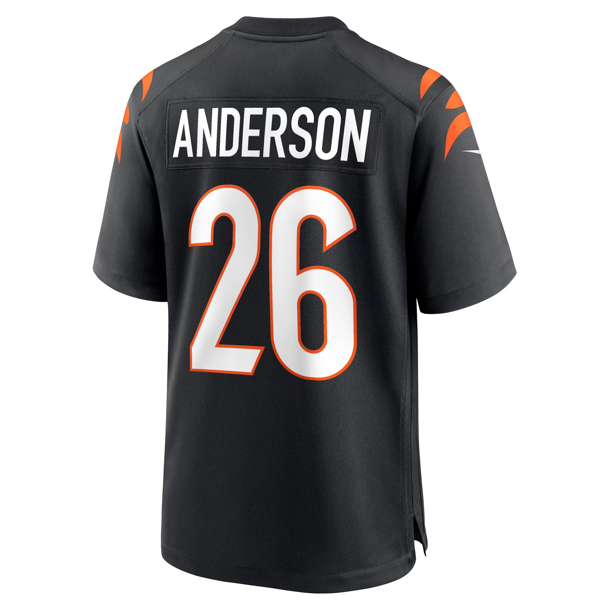 Cincinnati Bengals Tycen Anderson Black Game Player Jersey