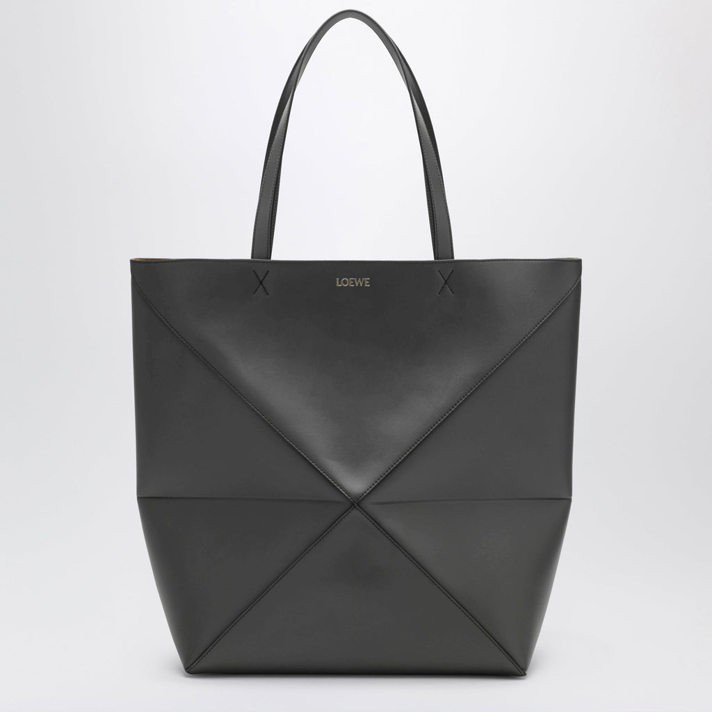 Loewe Dark Grey Puzzle Fold Tote Xl Bag Men