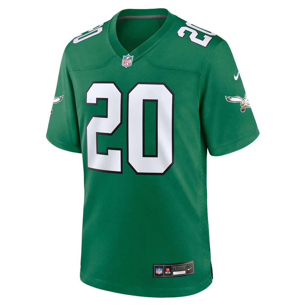 Philadelphia Eagles Brian Dawkins Kelly Green Alternate Retired Player Game Jersey