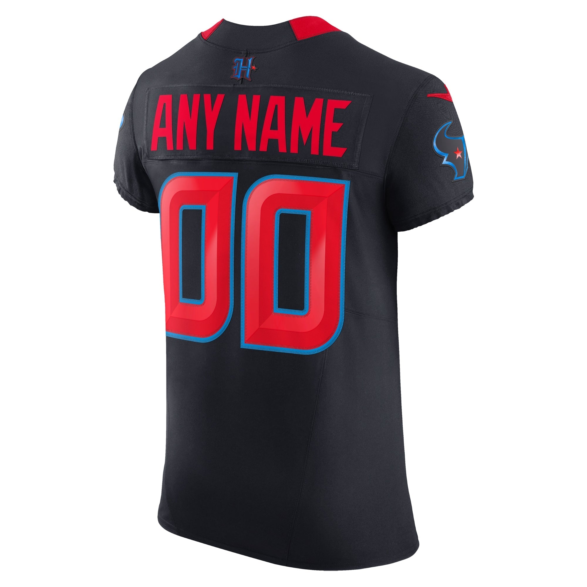 Houston Texans Navy Alternate Vapor F.U.S.E. Elite Custom Jersey