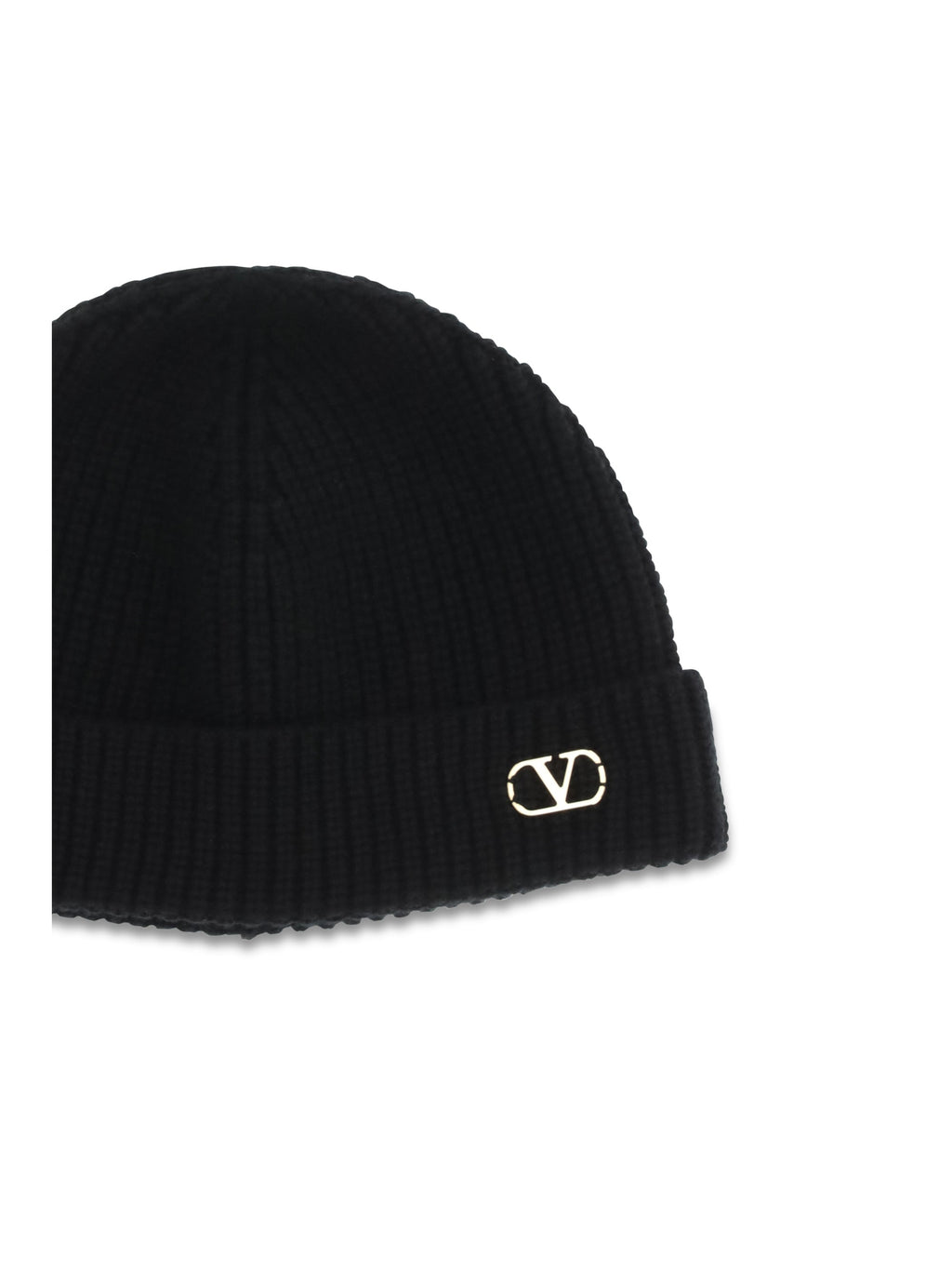 Valentino Garavani Men Vlogo Beanie In Cashmere