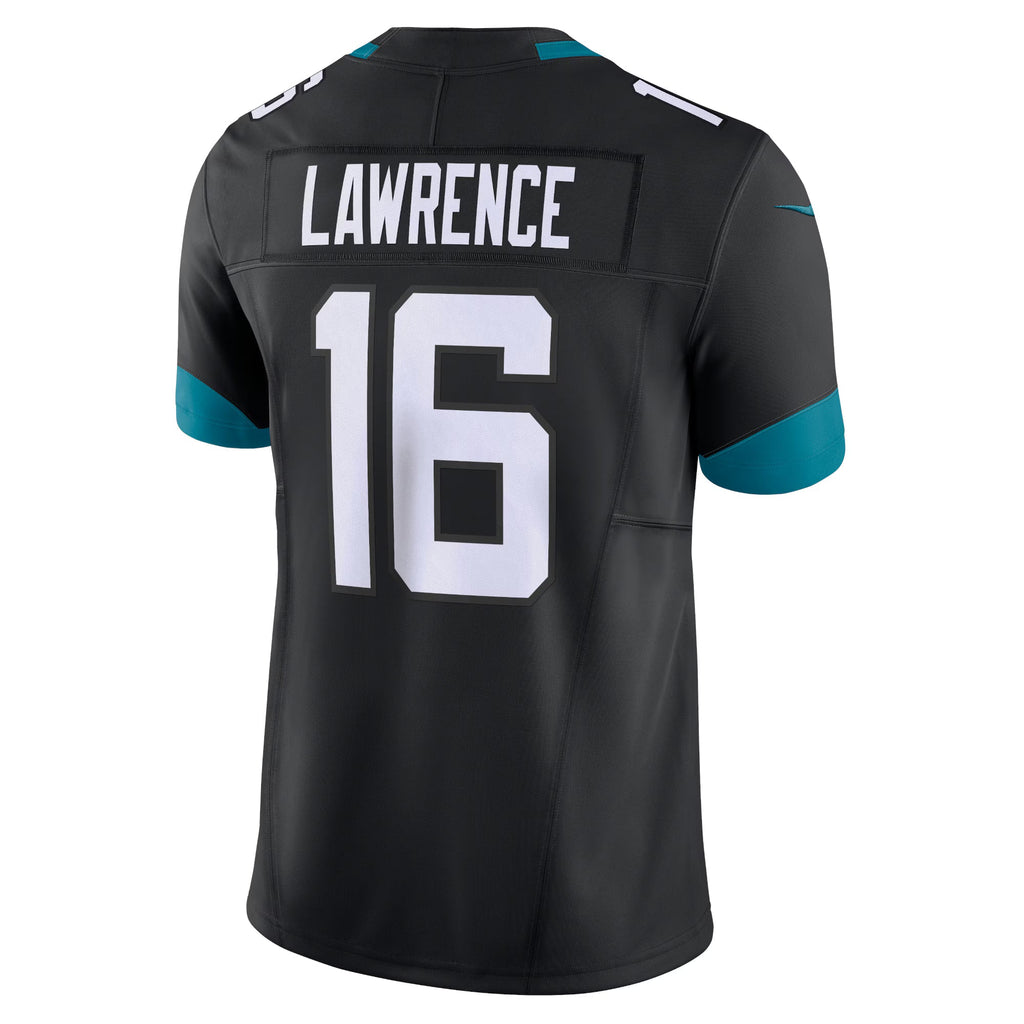 Jacksonville Jaguars Trevor Lawrence Black Vapor F.U.S.E. Limited Jersey