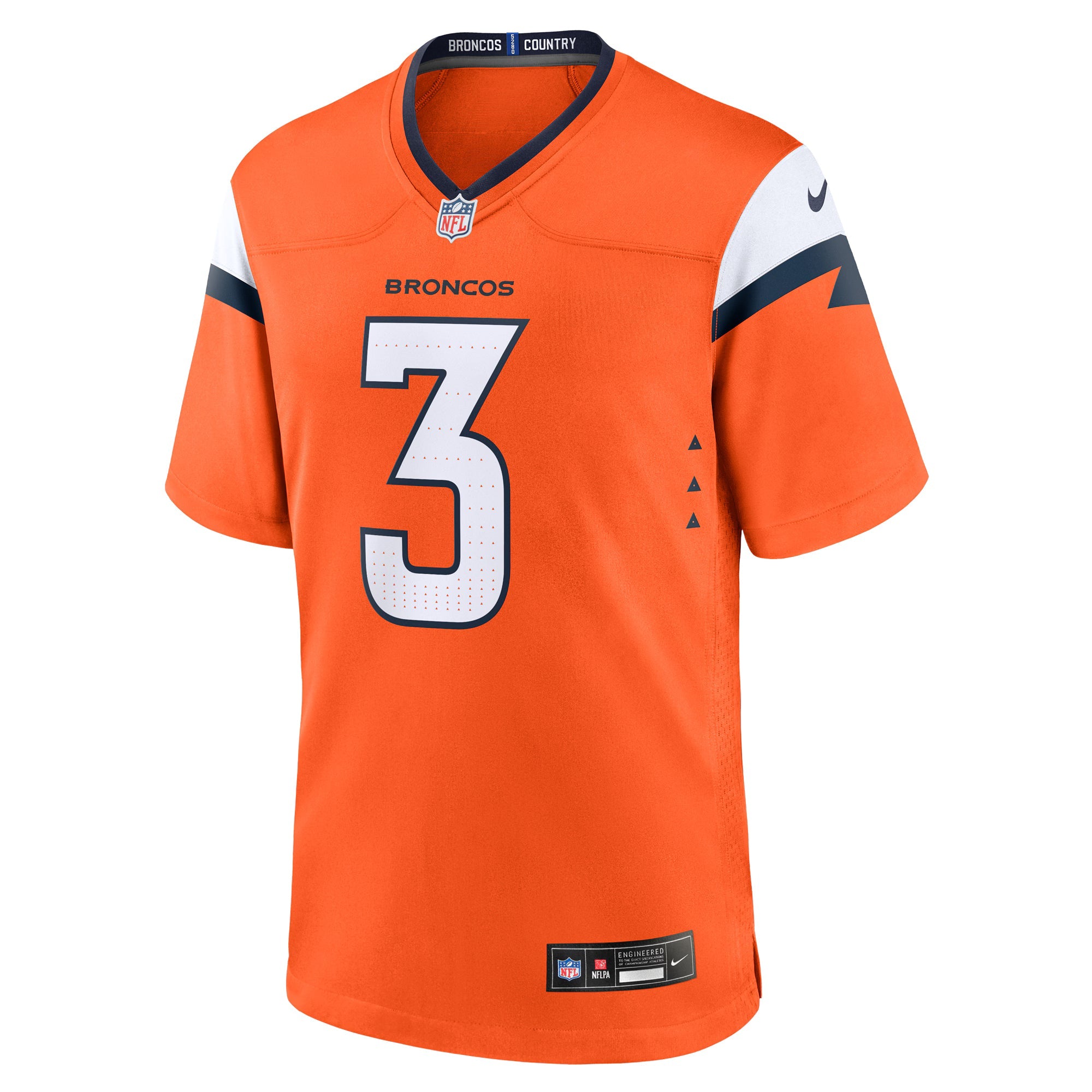Denver Broncos Wil Lutz Orange Team Game Jersey