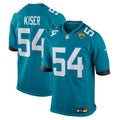 Jacksonville Jaguars Jack Kiser Teal Team Game Jersey