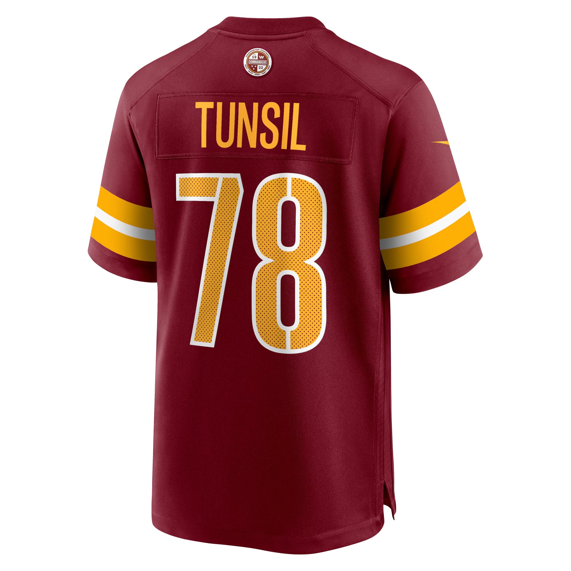 Washington Commanders Laremy Tunsil Burgundy Team Game Jersey
