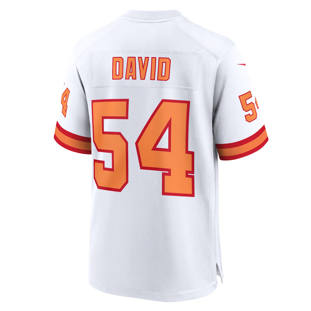 76 Tampa Bay Buccaneers Lavonte David White 50th Season Game Jersey