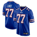 Buffalo Bills Chase Lundt Royal Team Game Jersey
