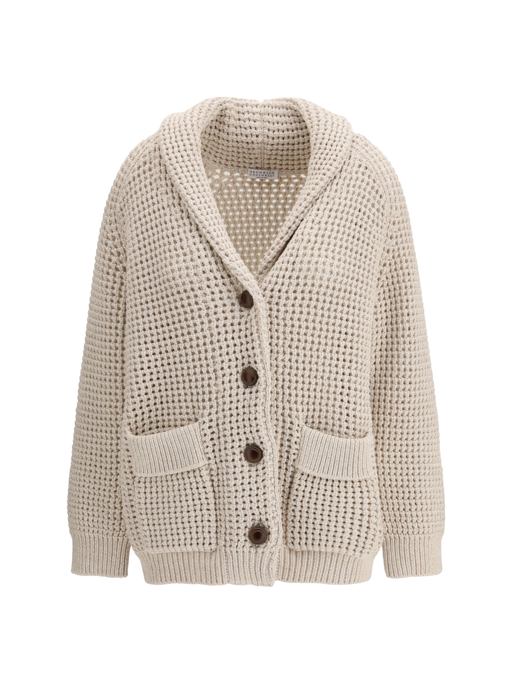 Brunello Cucinelli Women Cotton Feather Cardigan