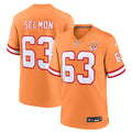 Tampa Bay Buccaneers Lee Roy Selmon Creamsicle 50th Season Game Jersey