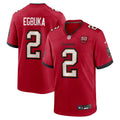 Tampa Bay Buccaneers Emeka Egbuka Red Team 50th Season Game Jersey
